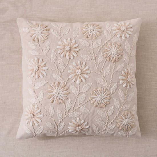 Bohemia Petra Embroidered Filled Cushion - 45x45cm