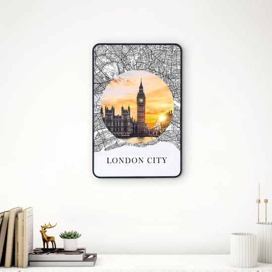 Corsica Aura London Map Picture Frame - 20x30cm