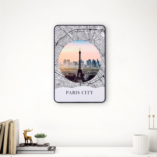 Corsica Aura Paris Map Picture Frame - 20x30cm