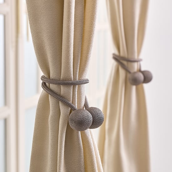 Oak Set of 2 Curtain Tiebacks - 43cm