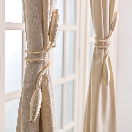 Oak Set of 2 Curtain Tiebacks - 54cm