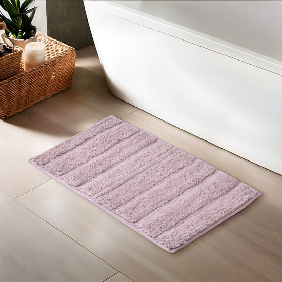 Colour Refresh Striped Anti-Slip Bath Mat - 60x40cm