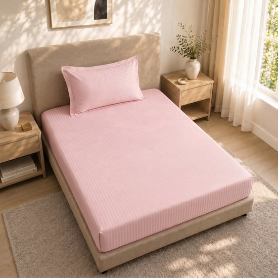 Juniper Striped 2Pcs Single Bedsheet Set