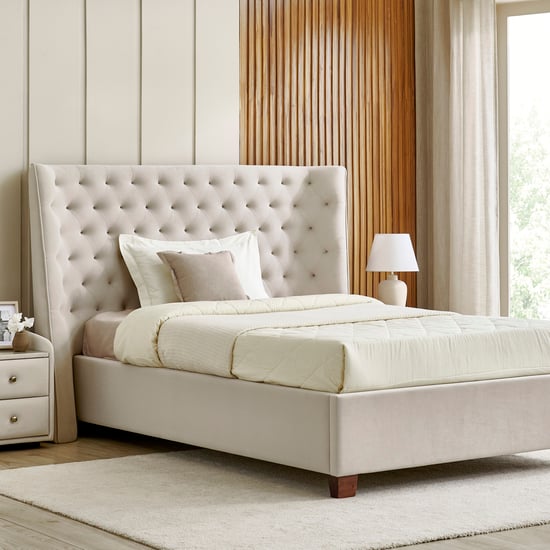 Stellar Elite NXT Ursulla Teen Bed with Hydraulic Storage - Greige