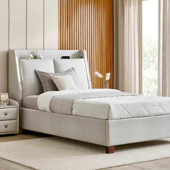 Stellar Elite NXT Sophia Teen Bed with Hydraulic Storage - Greige