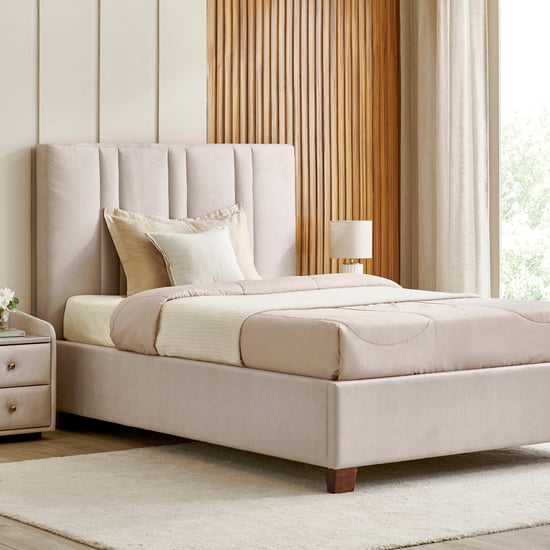 Stellar Elite NXT Ameila Teen Bed with Hydraulic Storage - Beige