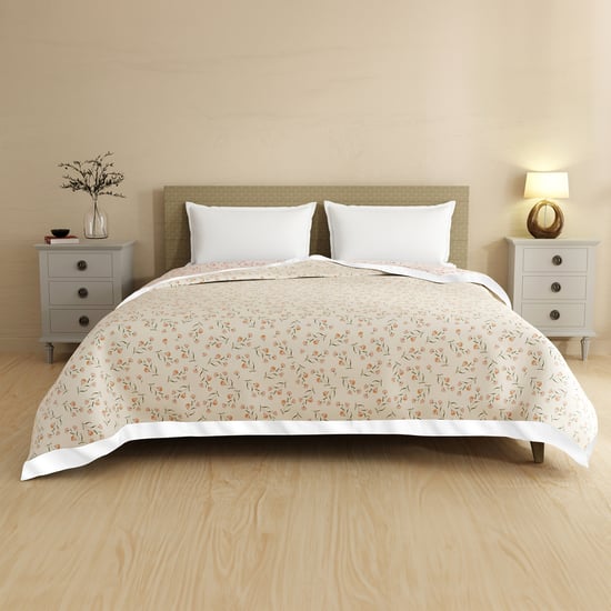 LAYERS Forever Floral Cotton Reversible Double Dohar