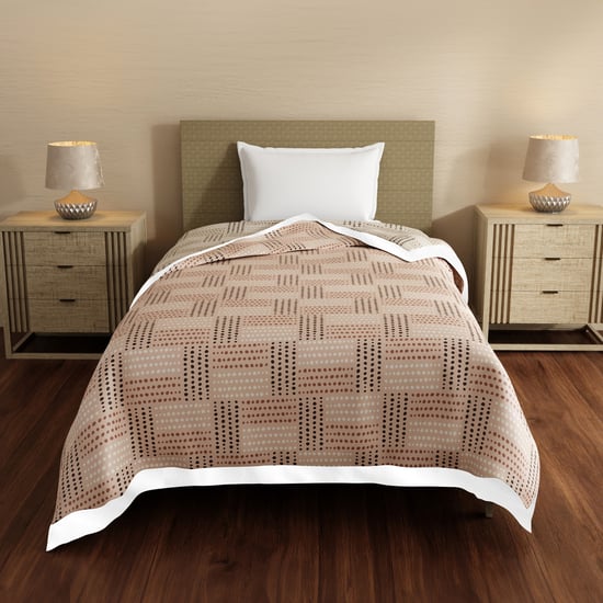 LAYERS Forever Cotton Geometric Reversible Single Dohar