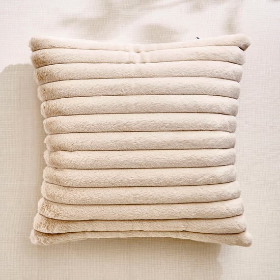 Carrera Ribbed Filled Cushion - 45x45cm