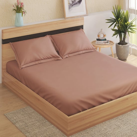 Eco Luxe Sateen Bamboo 300TC 3Pcs Super King Bedsheet Set