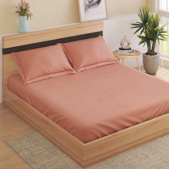 Sienna Cotton 144TC 3Pcs Super King Bedsheet Set