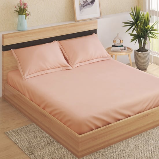 Sienna Cotton 144TC 3Pcs Super King Bedsheet Set
