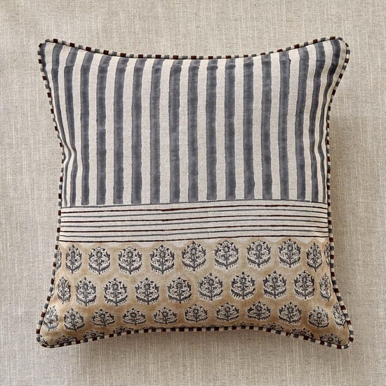 Bagh Phool Printed Cushion Cover - 45x45cm