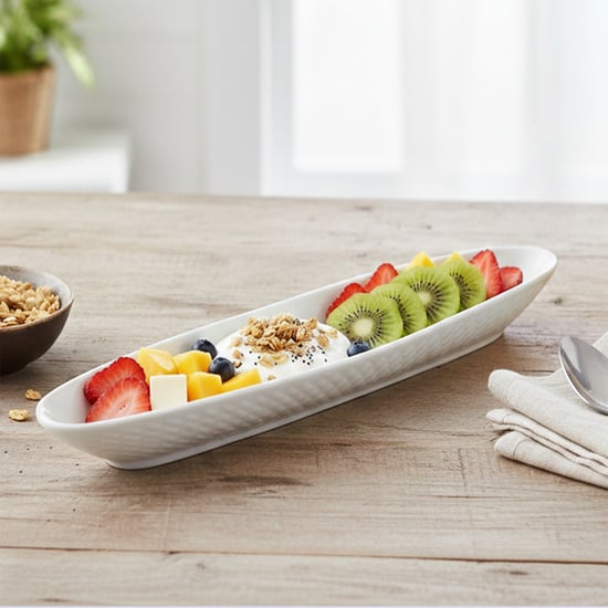 HOMESAKE Porcelain Serving Platter