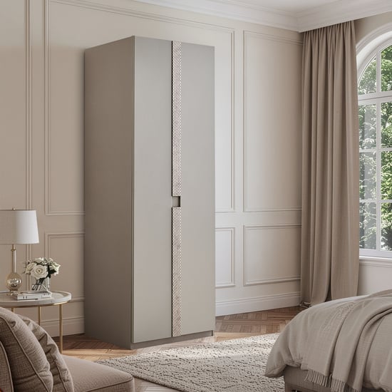 Stellar Elite NXT 2-Door Wardrobe - Greige