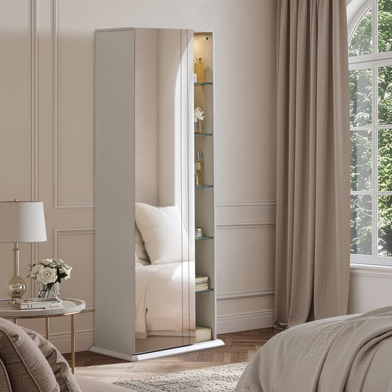 Cashmere Dresser Mirror - Grey