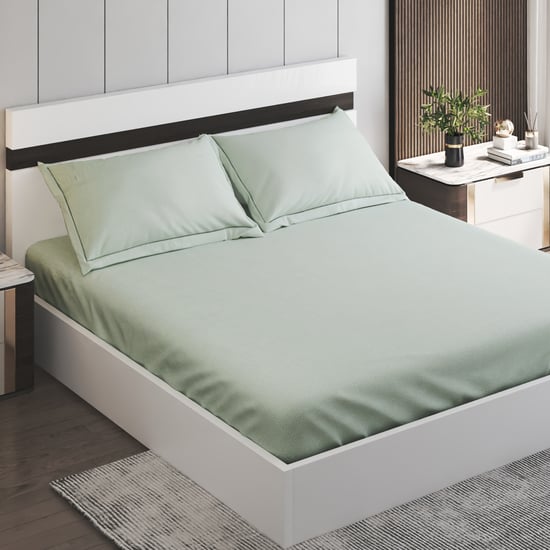 Eco Luxe Bamboo 300 TC Sateen 3Pcs Super King Bedsheet Set