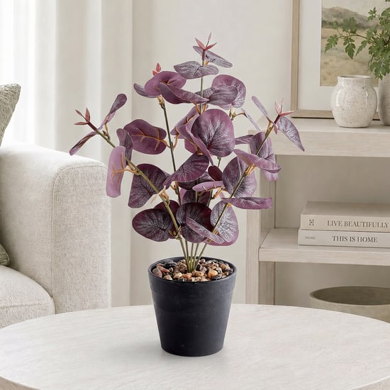 Corsica Gloria Artificial Eucalyptus Plant in Pot