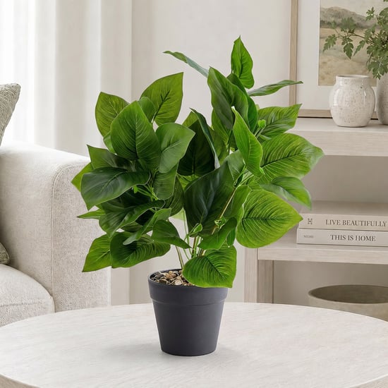 Corsica Gloria Artificial Philodendron Plant in Pot