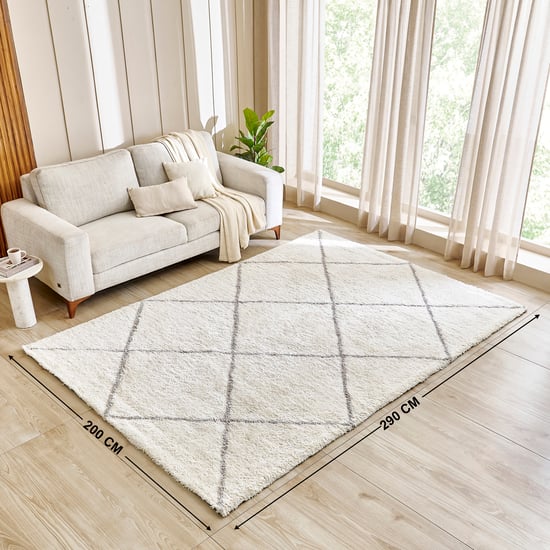Buy Colour Referesh Tufted Carpet - 290x200cm from Home Centre at