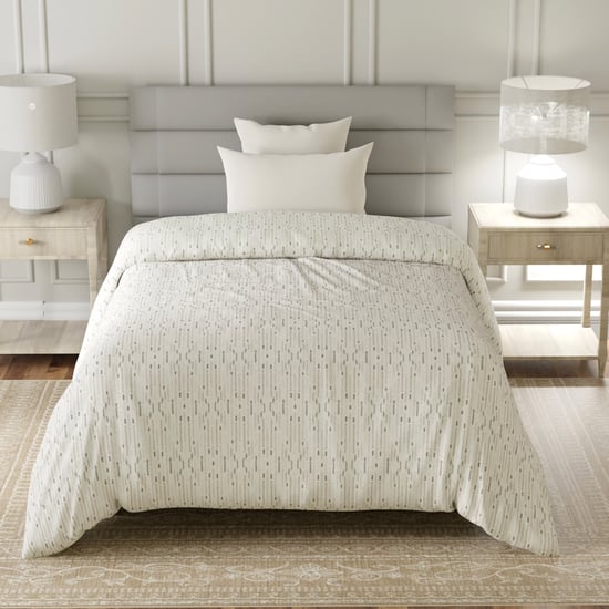 LAYERS Lumina Floret Cotton Printed Reversible Single Comforter