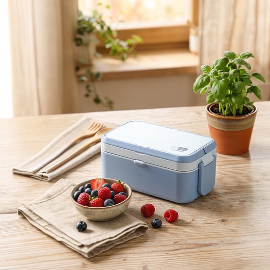 STEELO Bamboo 2in1 Bento Lunch Box with Cutlery
