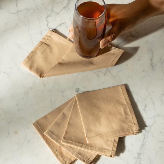 MASPAR Slumber Set of 8 Cotton Cocktail Napkins