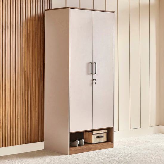 Nesta 2-Door Wardrobe - Walnut