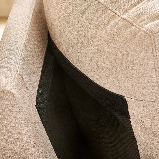 Nesta Fabric 2-Seater Sofa - Beige