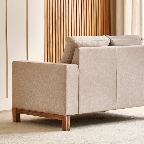 Nesta Fabric 2-Seater Sofa - Beige