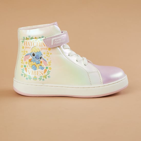 FAME FOREVER Lilo & Stitch High-Top Sneakers