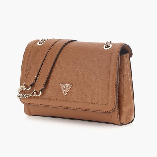 Grijze GUESS Schoudertas NOELLE MINI CROSSBODY FLAP Grijze GUESS Schoudertas NOELLE MINI CROSSBODY FLAP