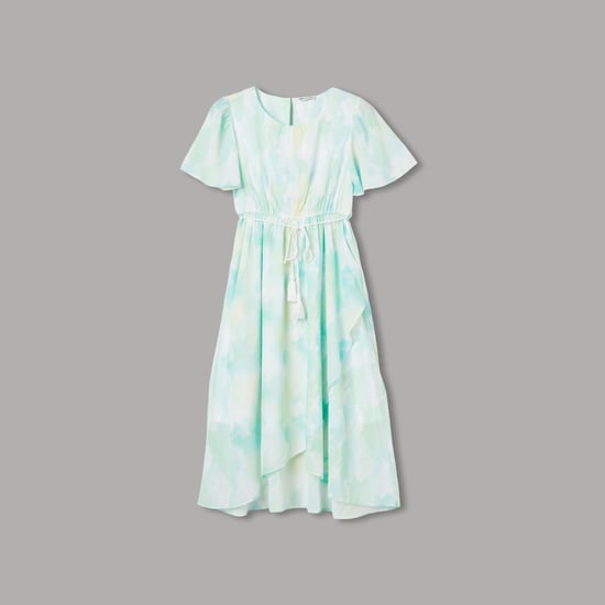 green emerald velvet dress Sparkle Fit & Flare Dress