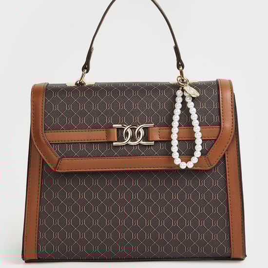 Women Printed Satchel Bag