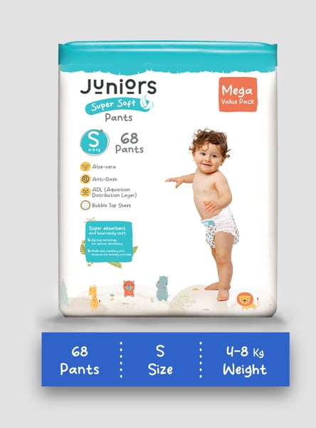 Juniors Super Soft Pants - Size S - 68 Pcs