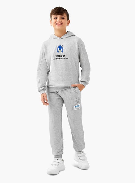 Juniors Sonic The Hedgehog Printed Sweatshirt and Joggers Set