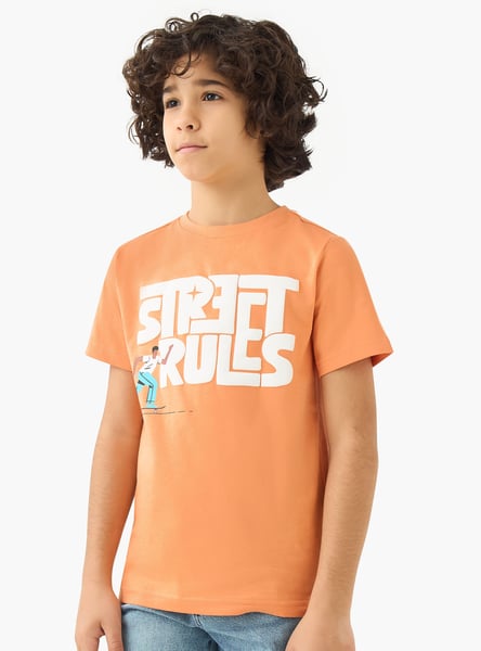 Juniors Graphic Print T-shirt