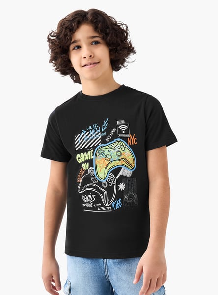 Juniors Graphic Print T-shirt