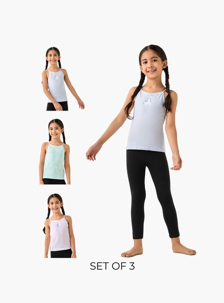 Juniors Assorted Camisole - Set of 3