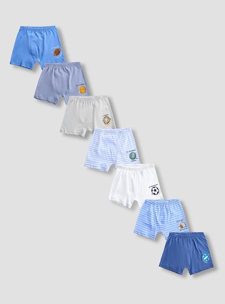 Juniors Printed Trunks - Set of 7