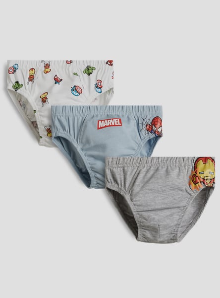 Juniors Avengers Print Brief - Pack of 3