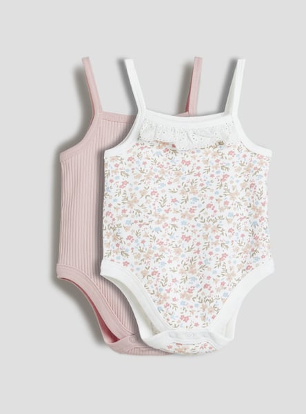 Juniors Assorted Strappy Bodysuit - Pack of 2