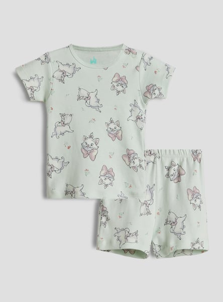 Juniors Marie Print T-shirt and Shorts Set