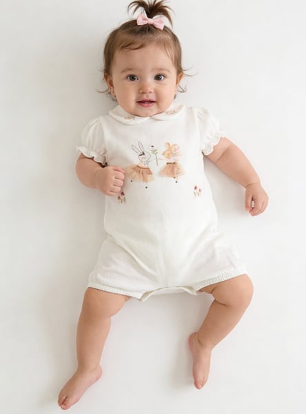 Juniors Applique Romper