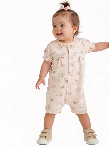 Juniors Printed Romper