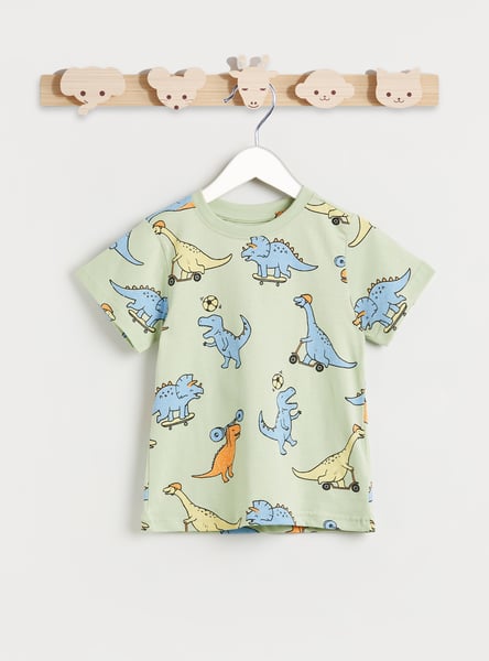 Juniors Dinosaur Print T-shirt