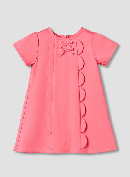Juniors Solid A-line Dress