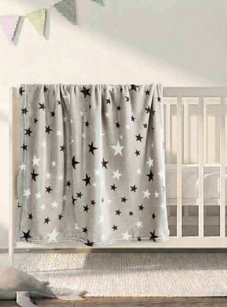 Juniors Printed Baby Blanket - 80 x 100 cm