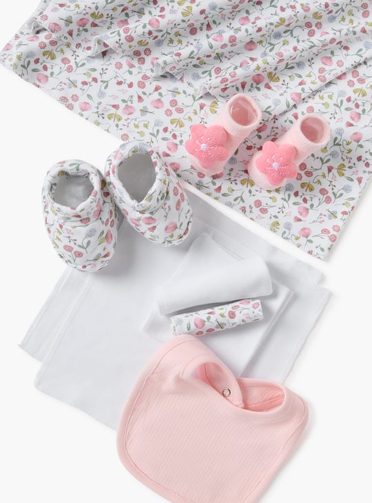 Juniors 12-Piece Floral Print Clothing Gift Set