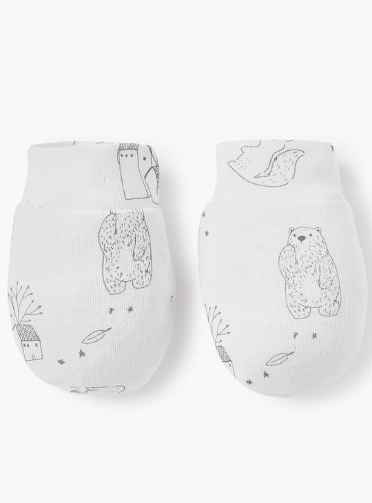 Juniors 7-Piece Bear Print Clothing Gift Set